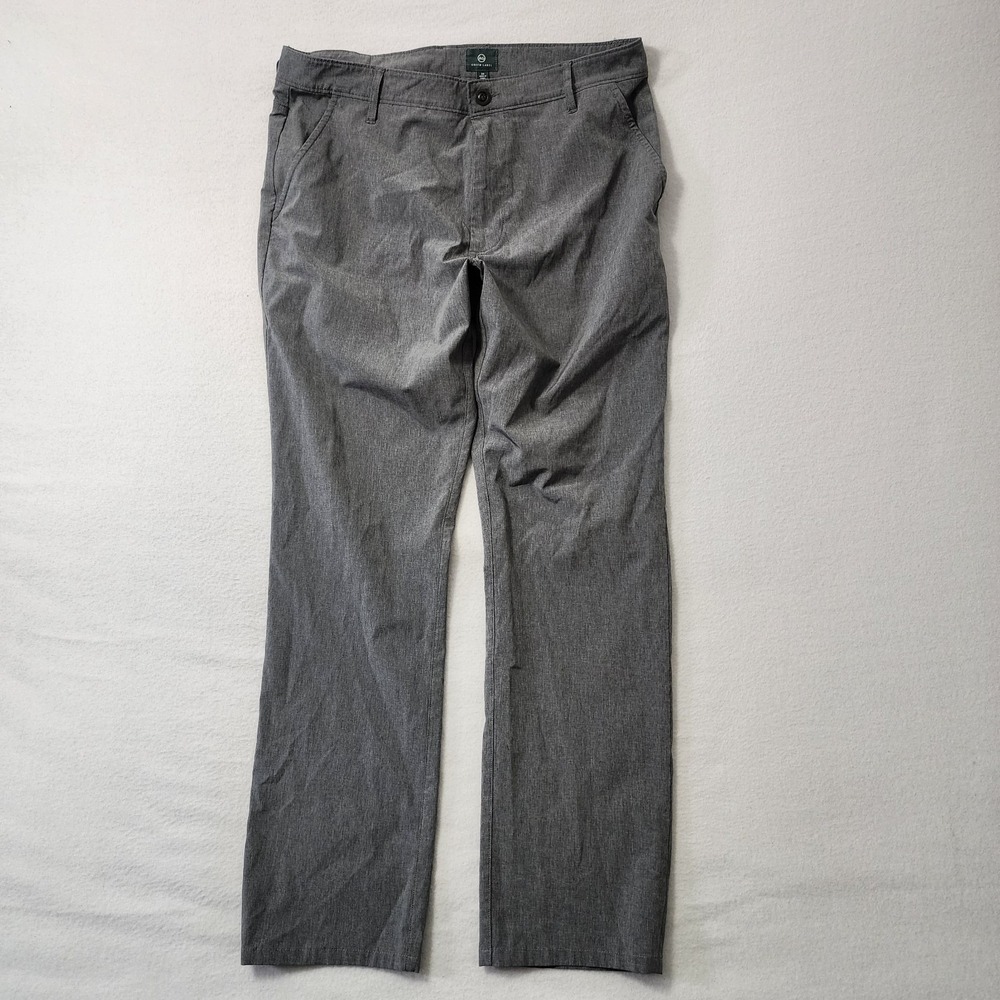 Adriano Goldschmied Performance Golf Pants Mens 34x30 Gray AG Lightweight